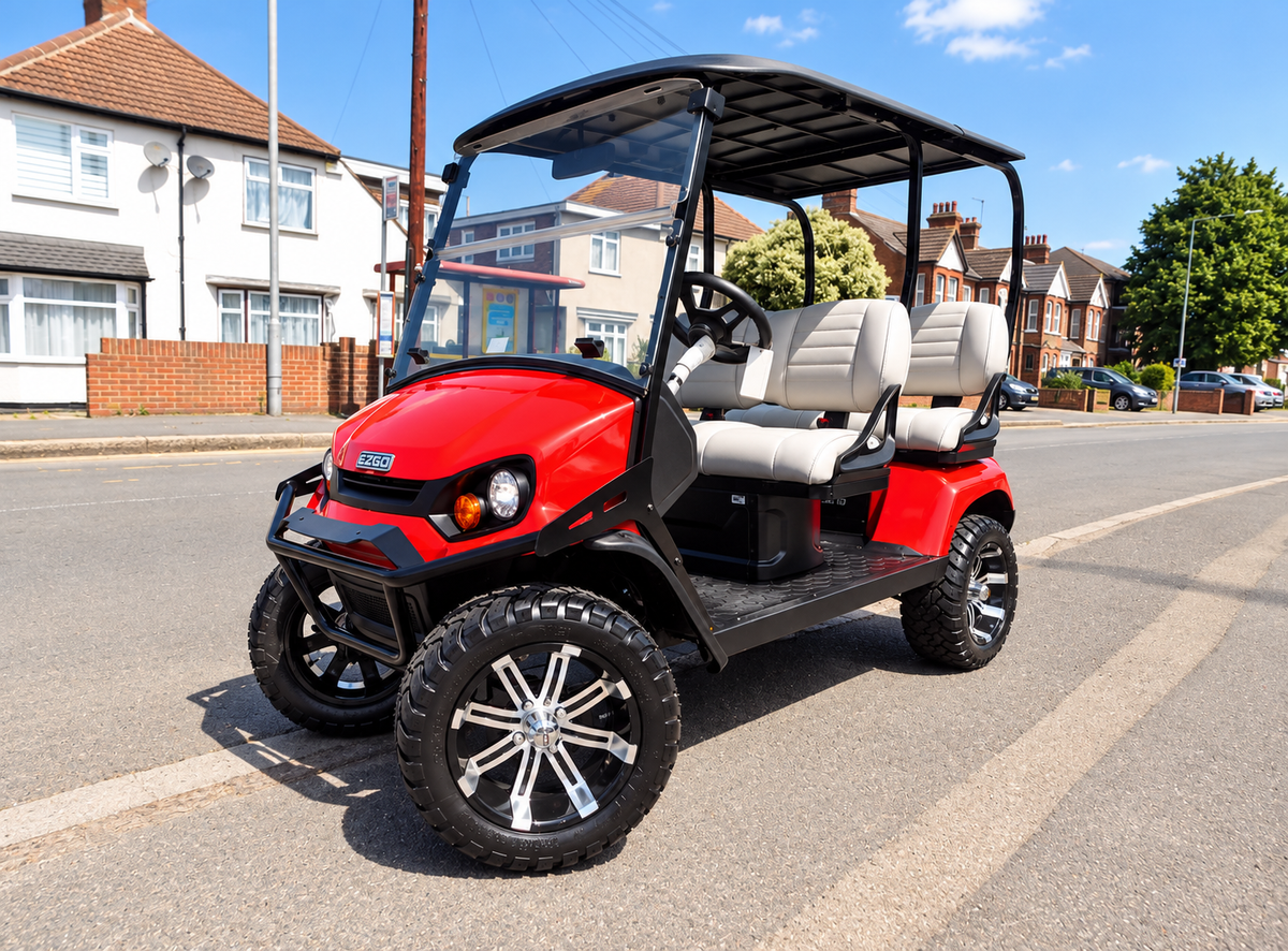Red EZGO Liberty