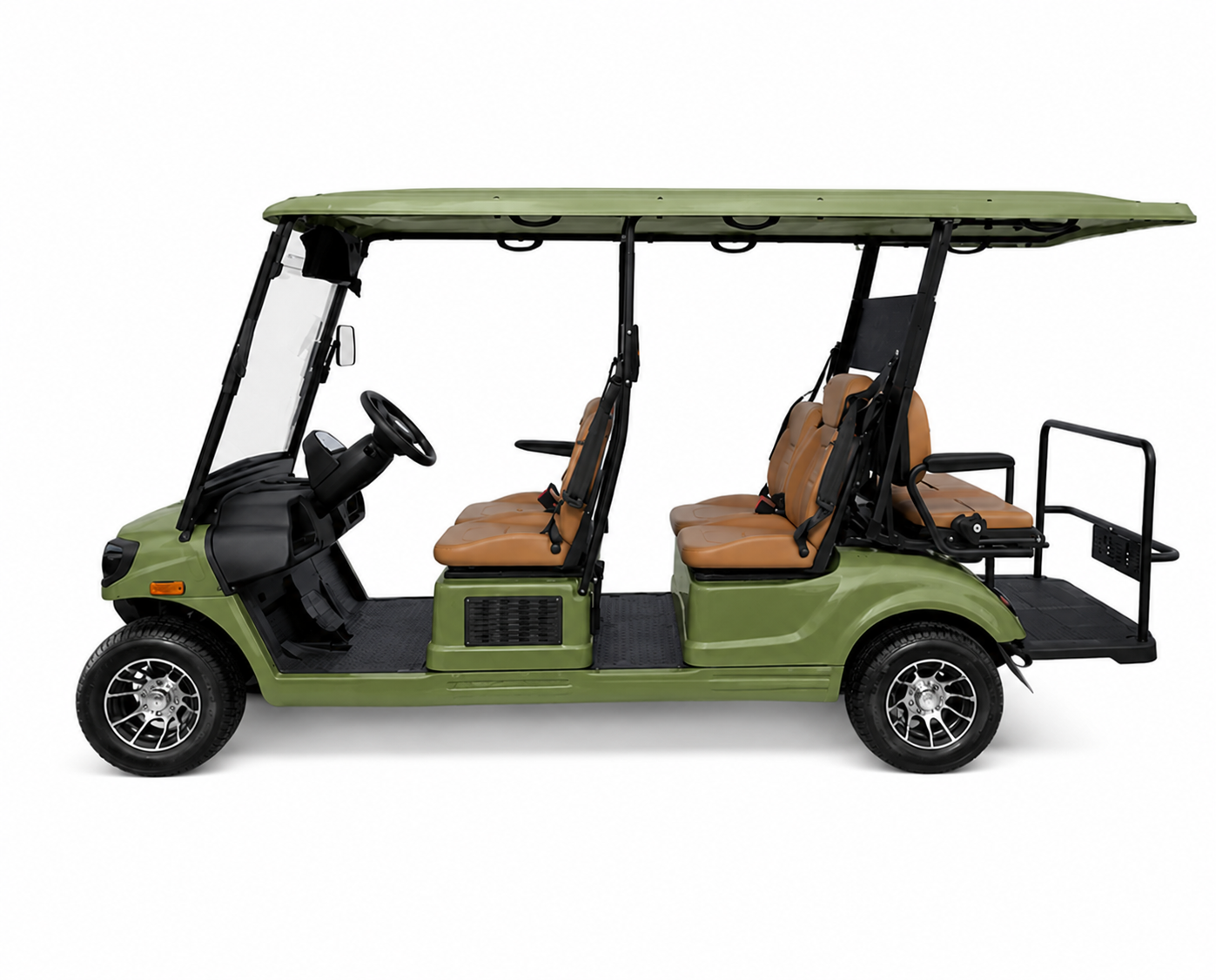 PilotCar Royal Parks Olive Green White Background